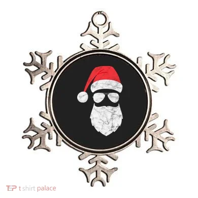 Bearded Santa Claus Hipster Ornament
