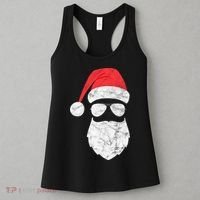Bearded Santa Claus Hipster Women's Tank Top thumb 3