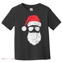 Bearded Santa Claus Hipster Toddler T-Shirt thumb 0