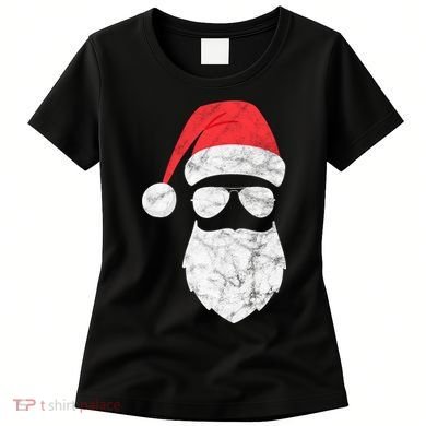 Bearded Santa Claus Hipster Women's T-Shirt