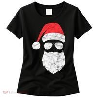 Bearded Santa Claus Hipster Women's T-Shirt thumb 0