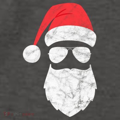 Bearded Santa Claus Hipster Vector Backpack