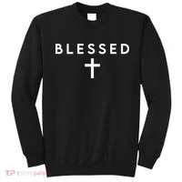 Blessed Simple Cross Sweatshirt thumb 0