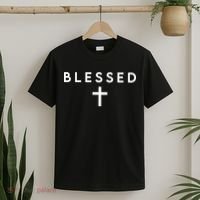 Blessed Simple Cross T-Shirt thumb 2
