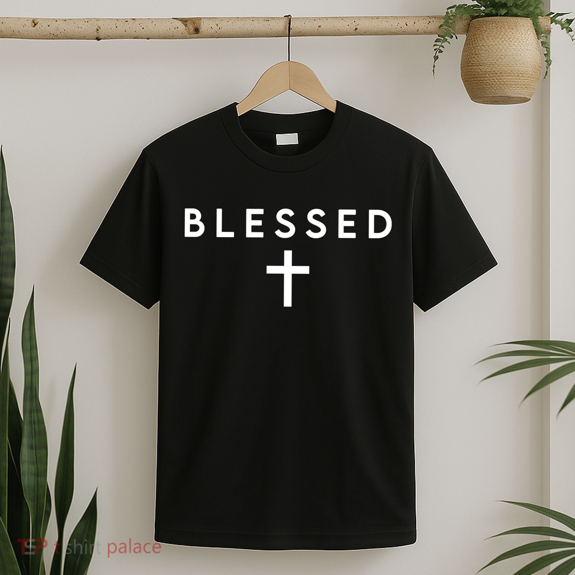 Blessed Simple Cross T-Shirt