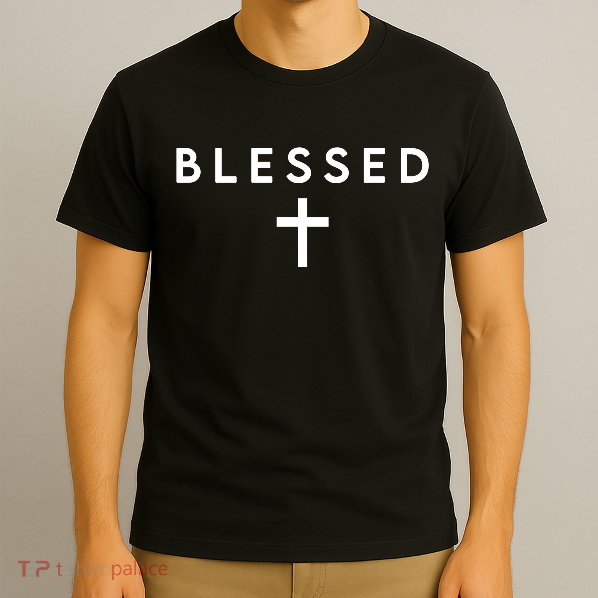 Blessed Simple Cross T-Shirt