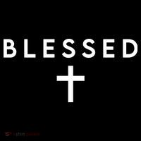 Blessed Simple Cross Kids T-Shirt thumb 4