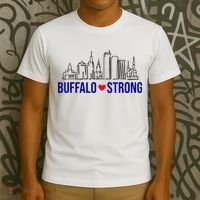 Buffalo Strong City Of Good Neighbors Pray For Buffalo T-Shirt thumb 3