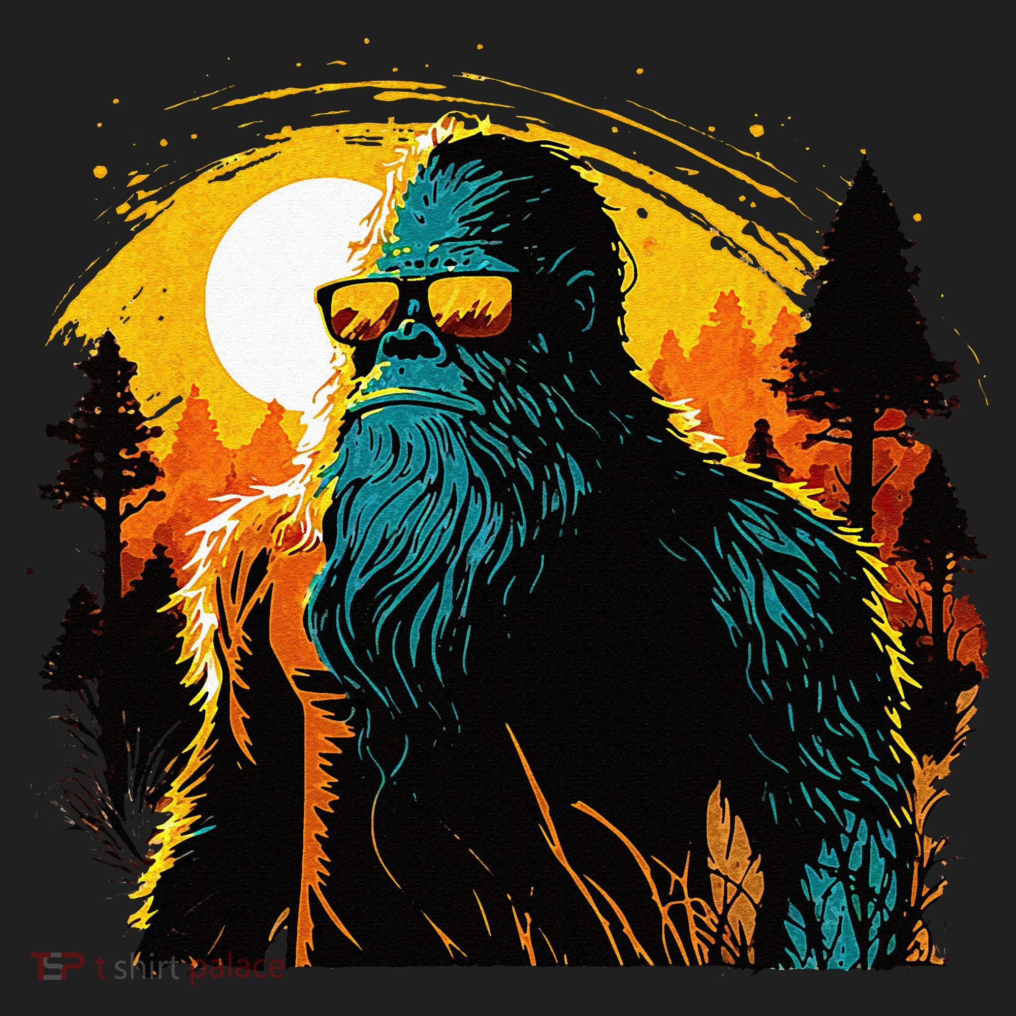Bigfoot Sasquatch Cool Yeti Women's Sweatshirt