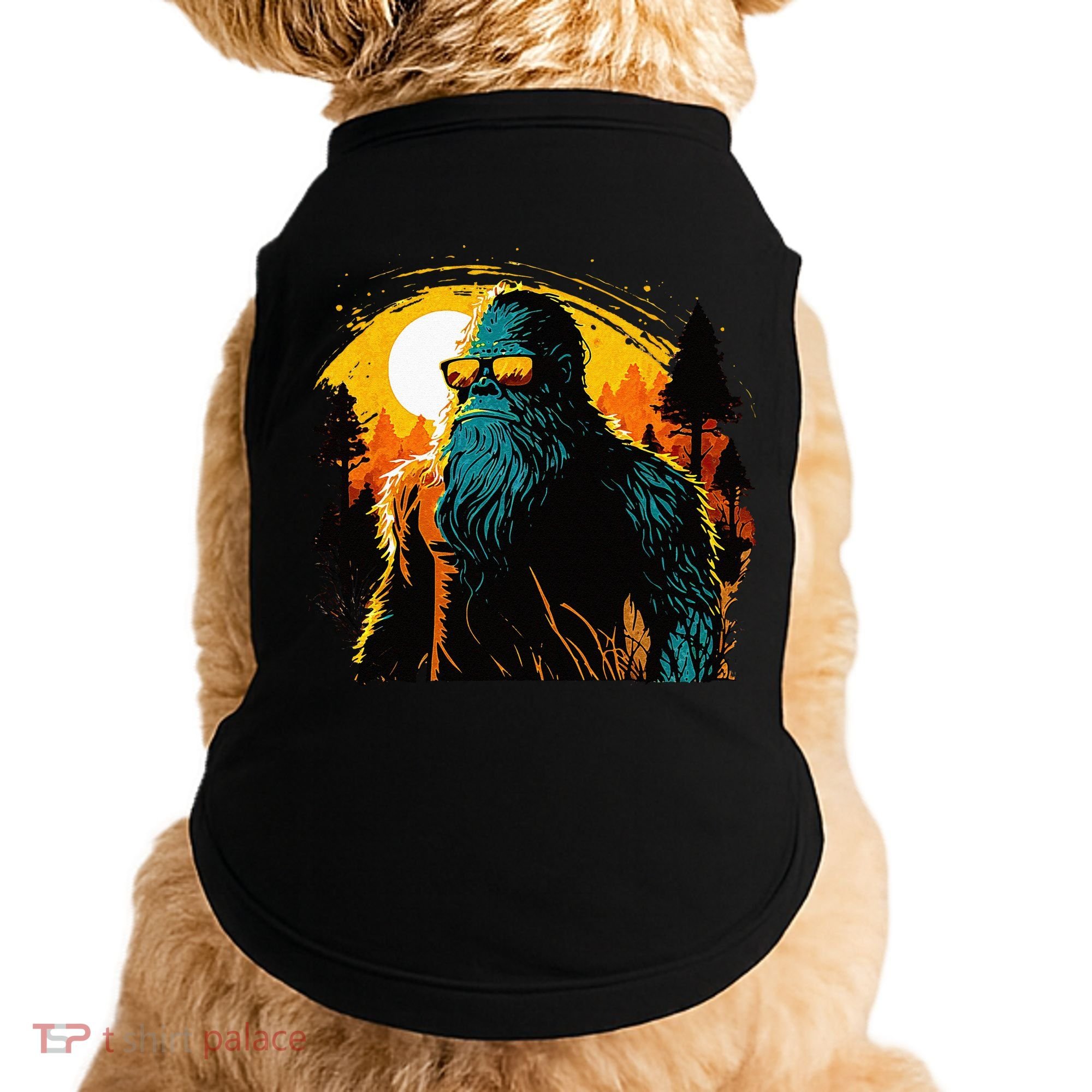 Bigfoot Sasquatch Cool Yeti Doggie Tank