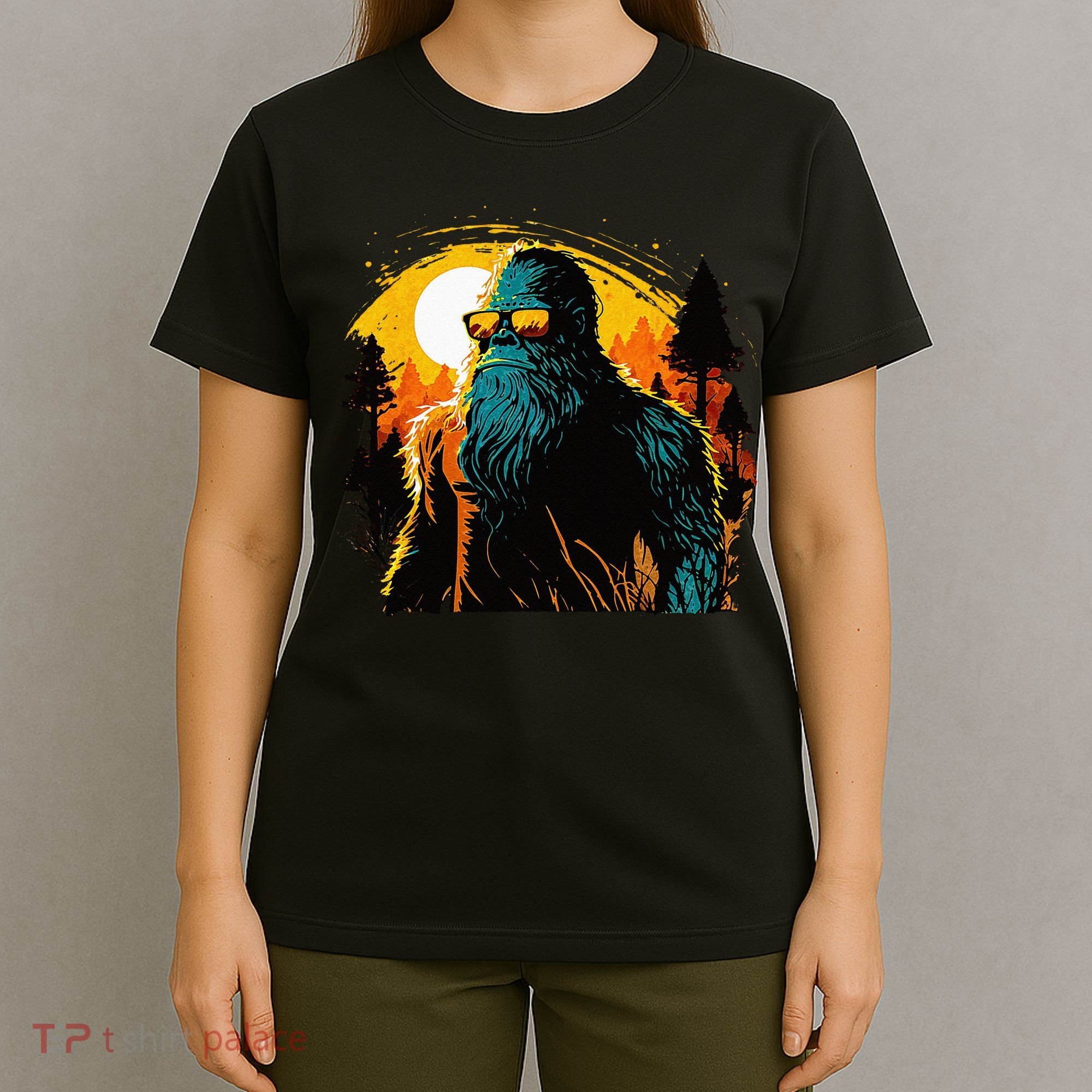 Bigfoot Sasquatch Cool Yeti T-Shirt