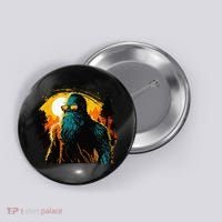 Bigfoot Sasquatch Cool Yeti Button thumb 0