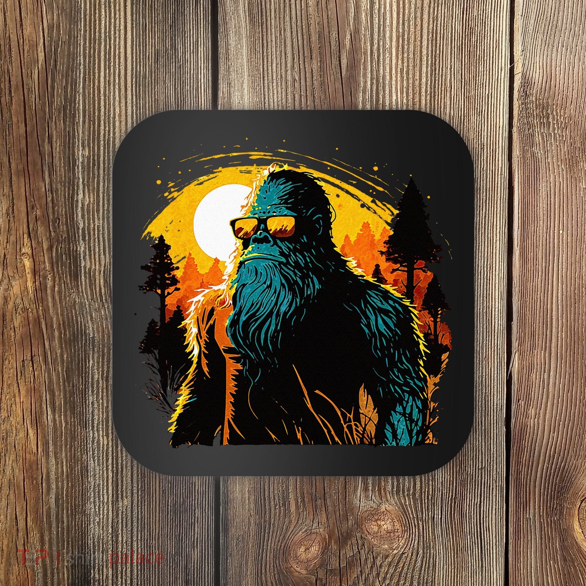 Bigfoot Sasquatch Cool Yeti Coaster