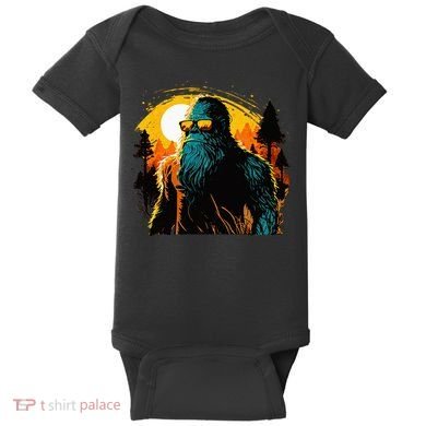 Bigfoot Sasquatch Cool Yeti Baby Bodysuit