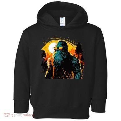 Bigfoot Sasquatch Cool Yeti Toddler Hoodie