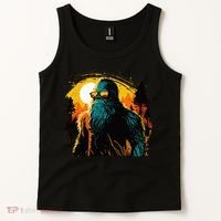 Bigfoot Sasquatch Cool Yeti Tank Top thumb 2