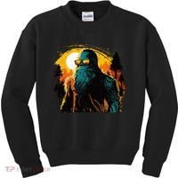 Bigfoot Sasquatch Cool Yeti Kids Sweatshirt thumb 0
