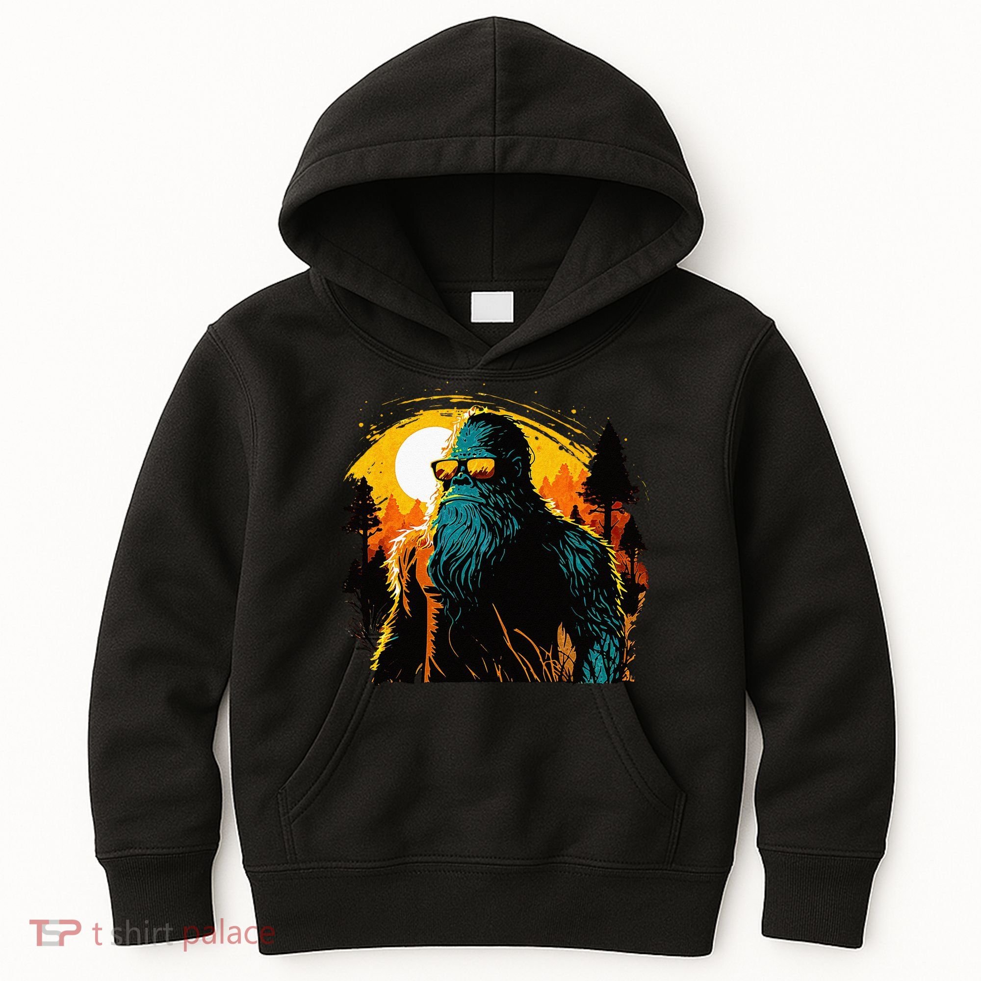 Bigfoot Sasquatch Cool Yeti Kids Hoodie