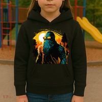 Bigfoot Sasquatch Cool Yeti Kids Hoodie thumb 3
