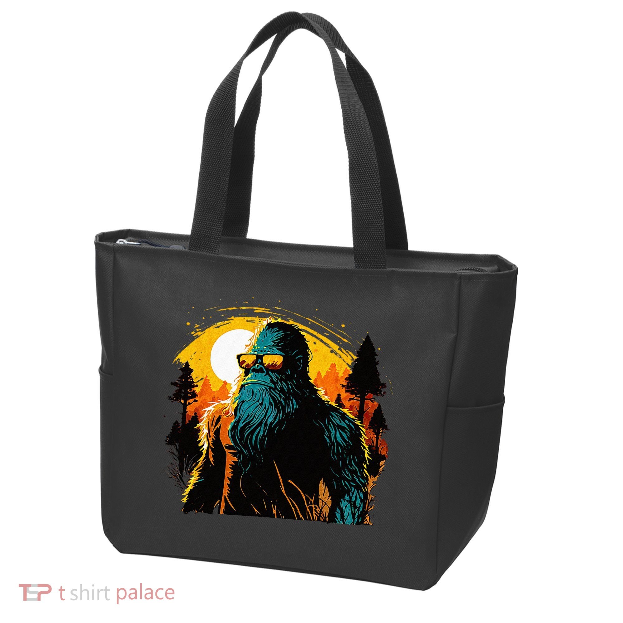 Bigfoot Sasquatch Cool Yeti Tote Bag