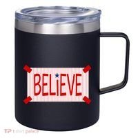 Believe Philadelphia Baseball Fan 12oz Stainless Steel Coffee Mug thumb 0