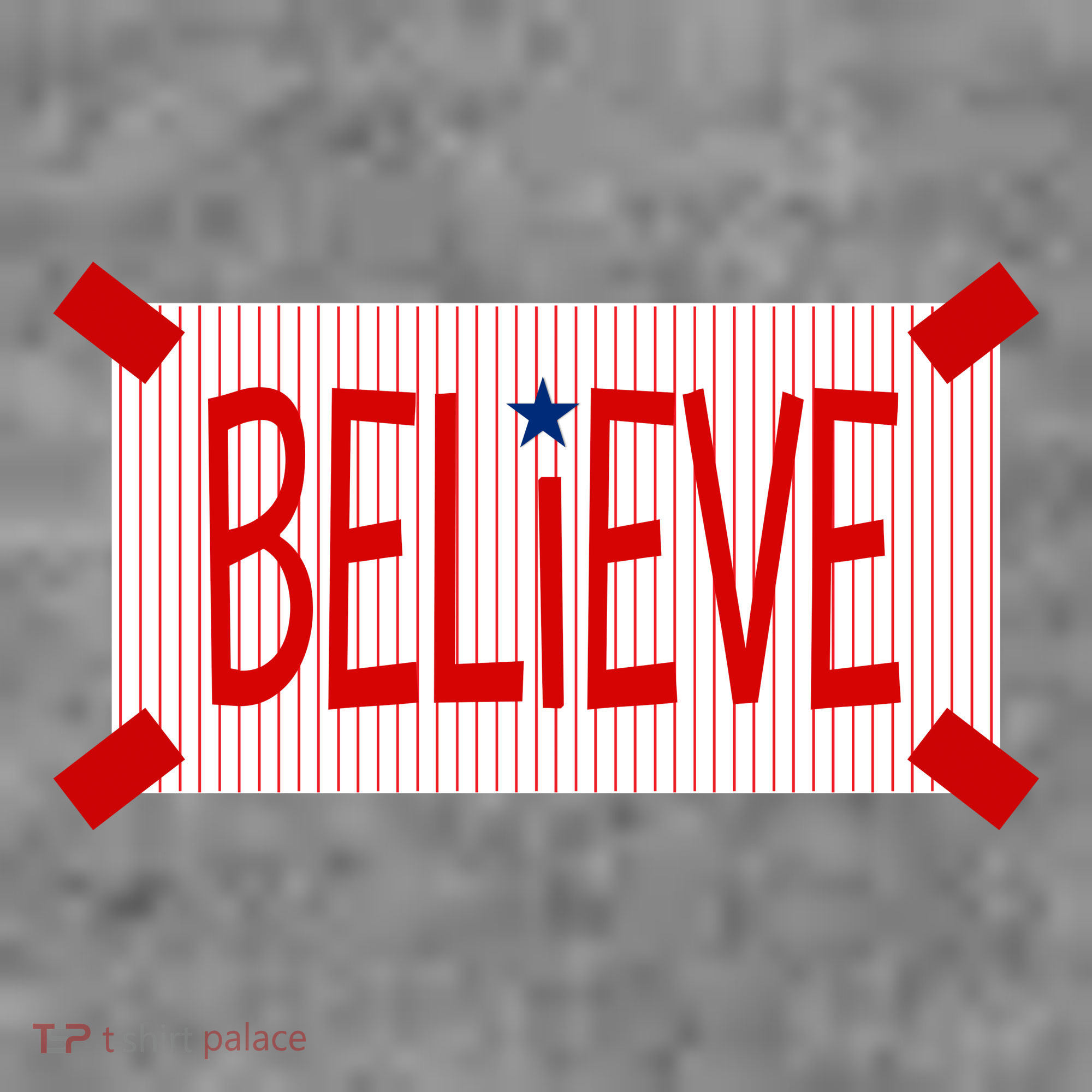 Believe Philadelphia Baseball Fan Long Sleeve Shirt