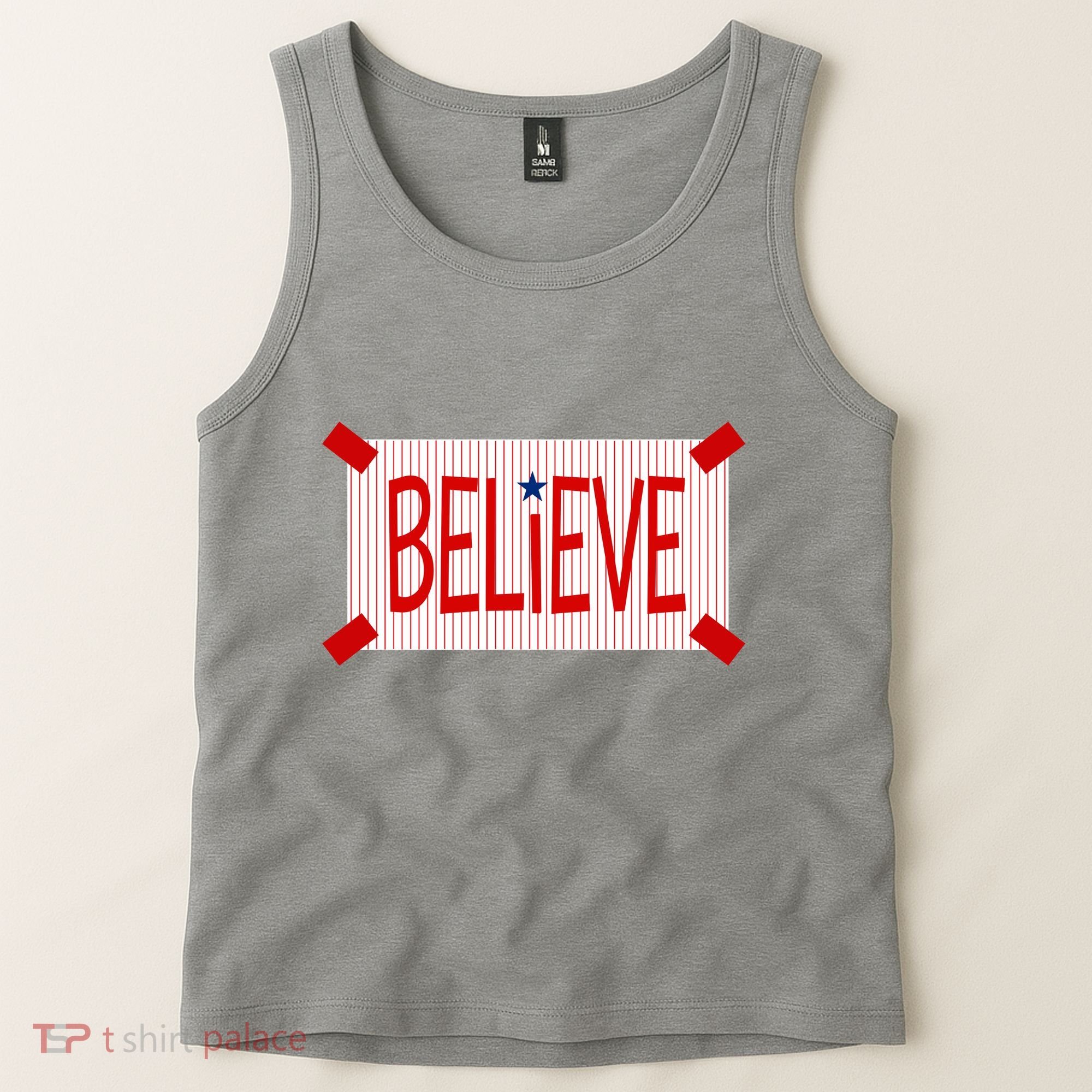 Believe Philadelphia Baseball Fan Tank Top