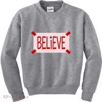 Believe Philadelphia Baseball Fan Kids Sweatshirt thumb 0