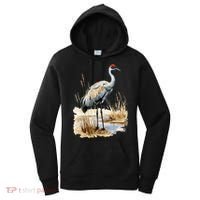 birding sandhill crane nebraska Sandhill cranes Women's Hoodie thumb 0