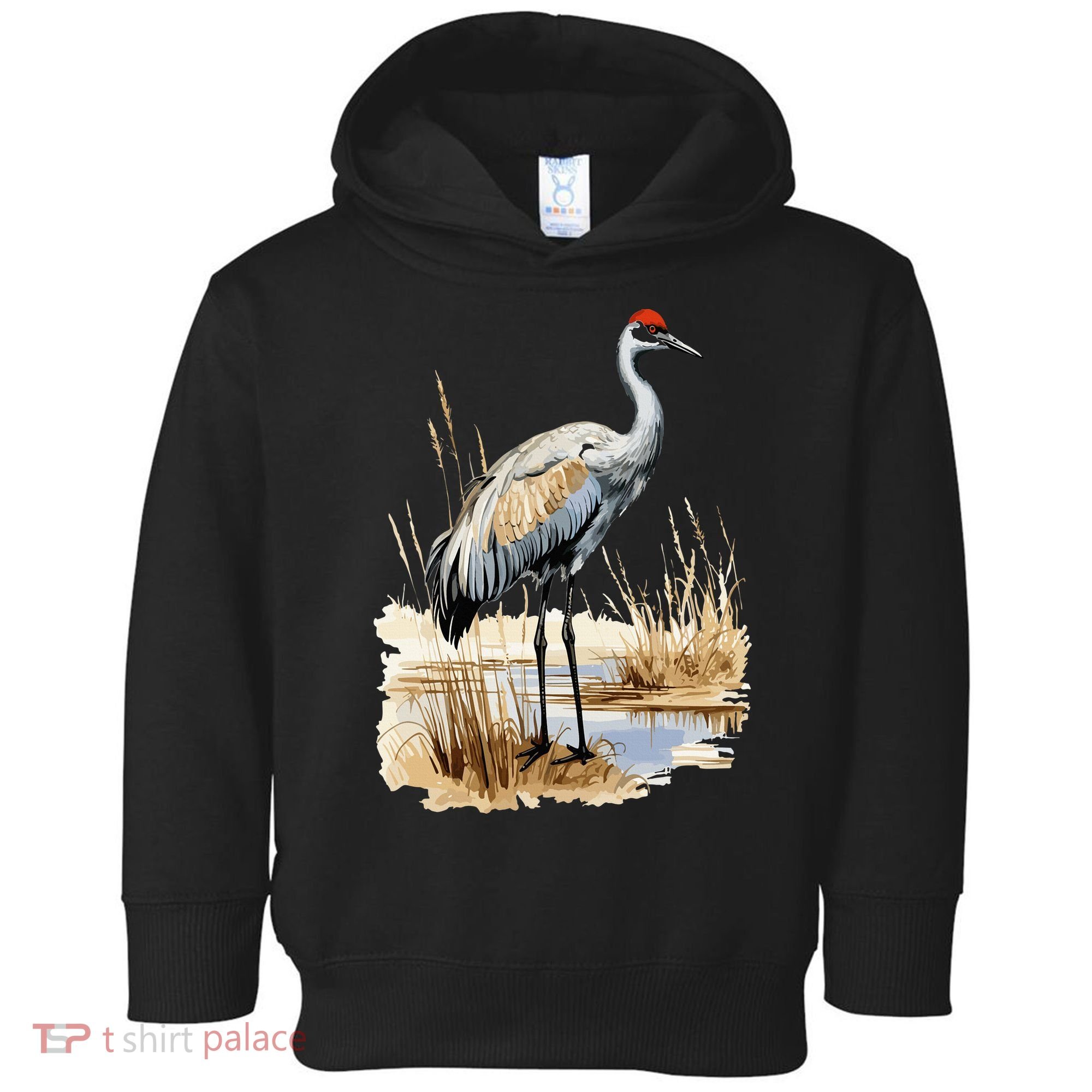 birding sandhill crane nebraska Sandhill cranes Toddler Hoodie