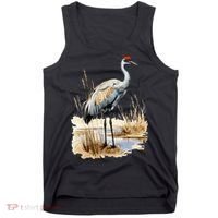 birding sandhill crane nebraska Sandhill cranes Tank Top thumb 0