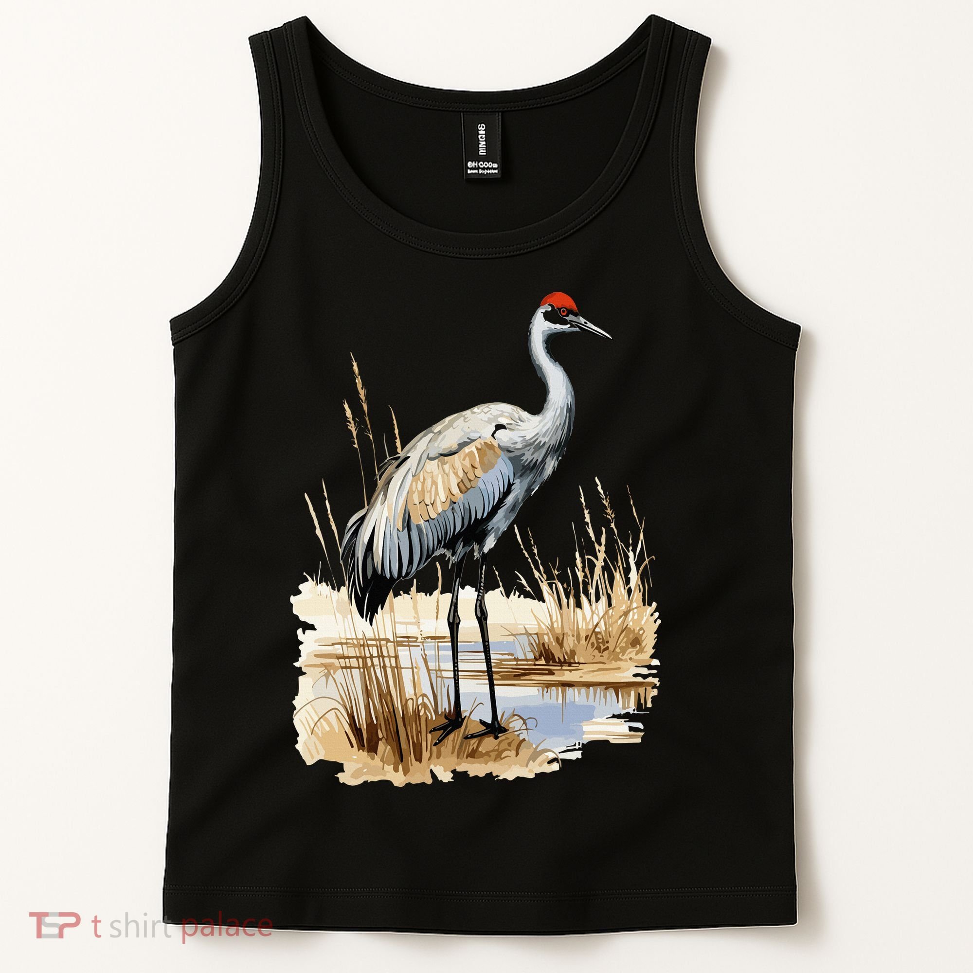 birding sandhill crane nebraska Sandhill cranes Tank Top