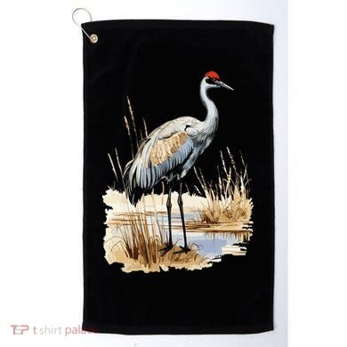 birding sandhill crane nebraska Sandhill cranes Golf Towel