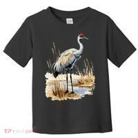 birding sandhill crane nebraska Sandhill cranes Toddler T-Shirt thumb 0