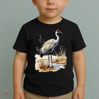 birding sandhill crane nebraska Sandhill cranes Toddler T-Shirt thumb 2