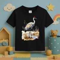 birding sandhill crane nebraska Sandhill cranes Toddler T-Shirt thumb 3