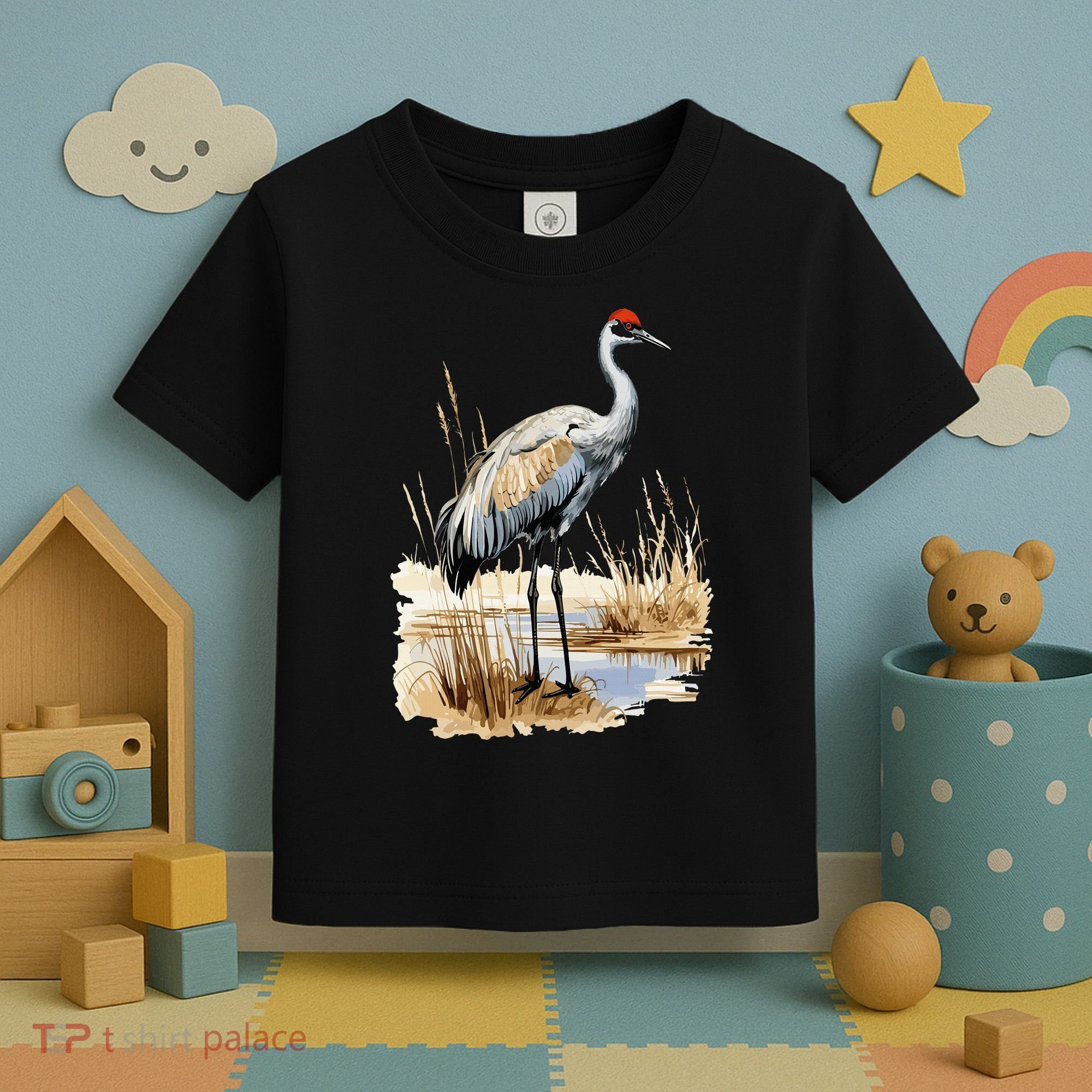 birding sandhill crane nebraska Sandhill cranes Toddler T-Shirt