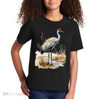 birding sandhill crane nebraska Sandhill cranes Kids T-Shirt thumb 2
