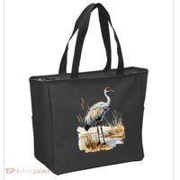 birding sandhill crane nebraska Sandhill cranes Tote Bag thumb 2