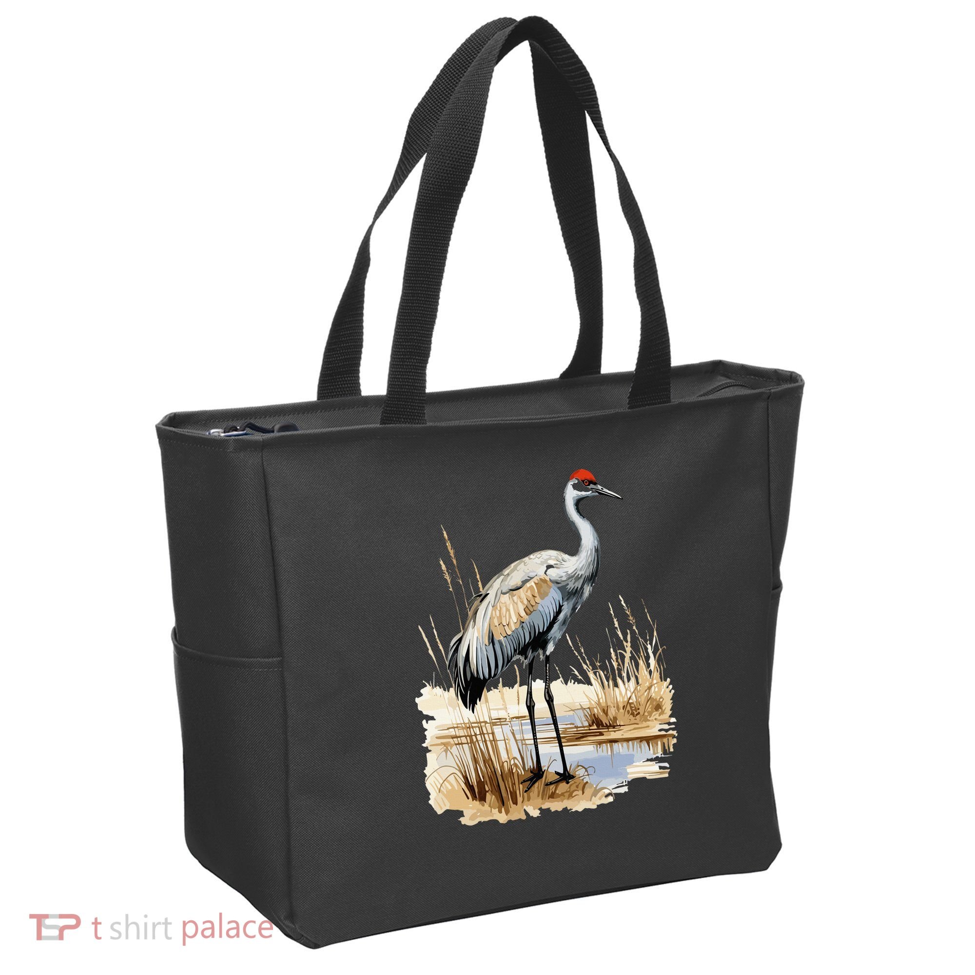 birding sandhill crane nebraska Sandhill cranes Tote Bag