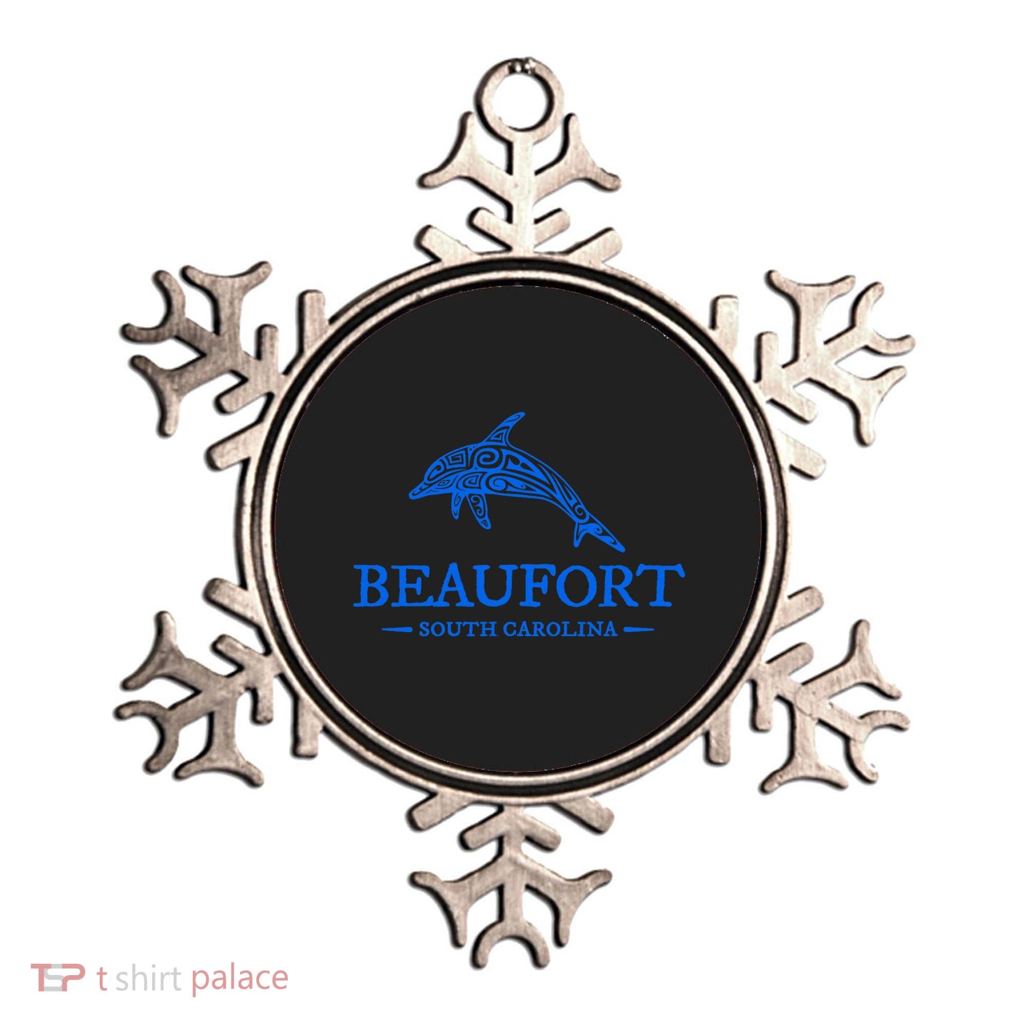 Beaufort South Carolina Dolphin Ornament