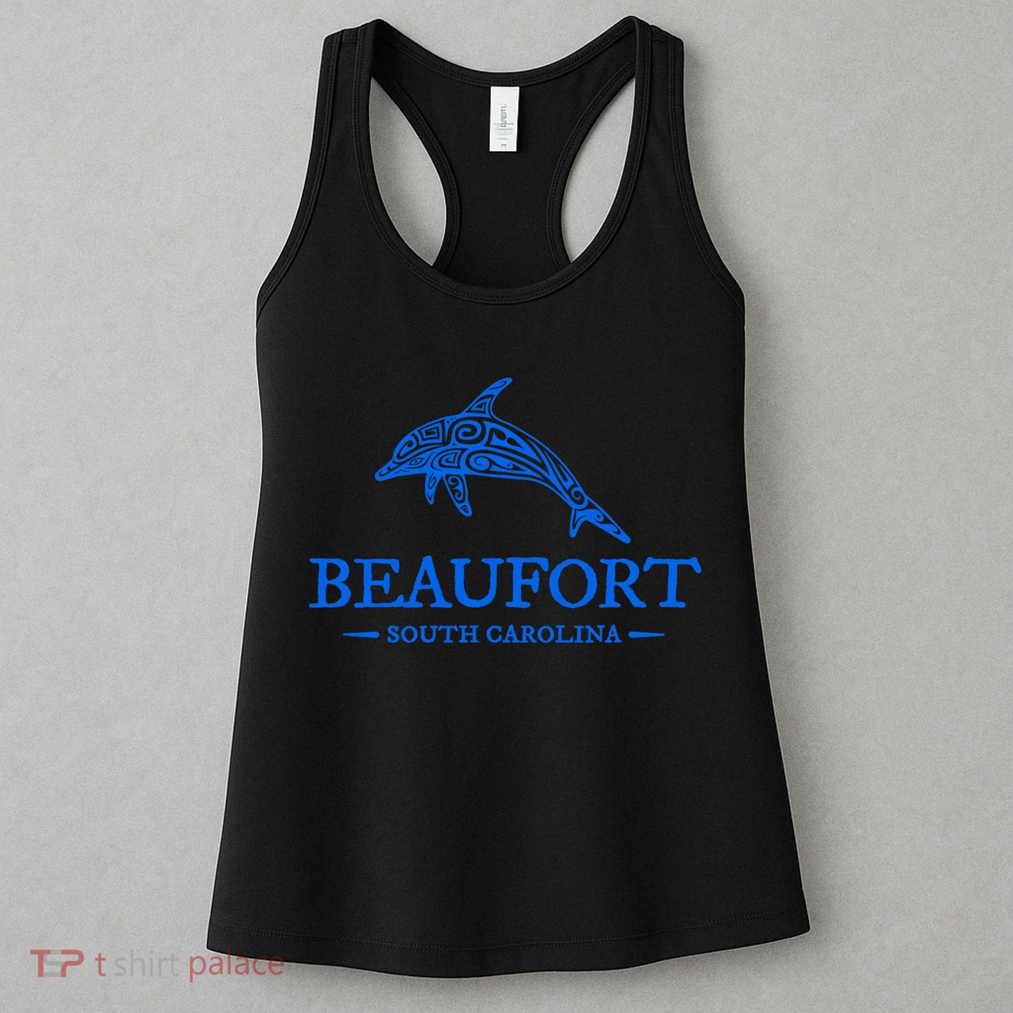 Beaufort South Carolina Dolphin Women's Tank Top
