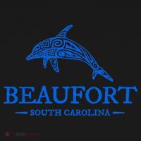 Beaufort South Carolina Dolphin Toddler Hoodie thumb 2