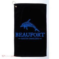 Beaufort South Carolina Dolphin Golf Towel thumb 0