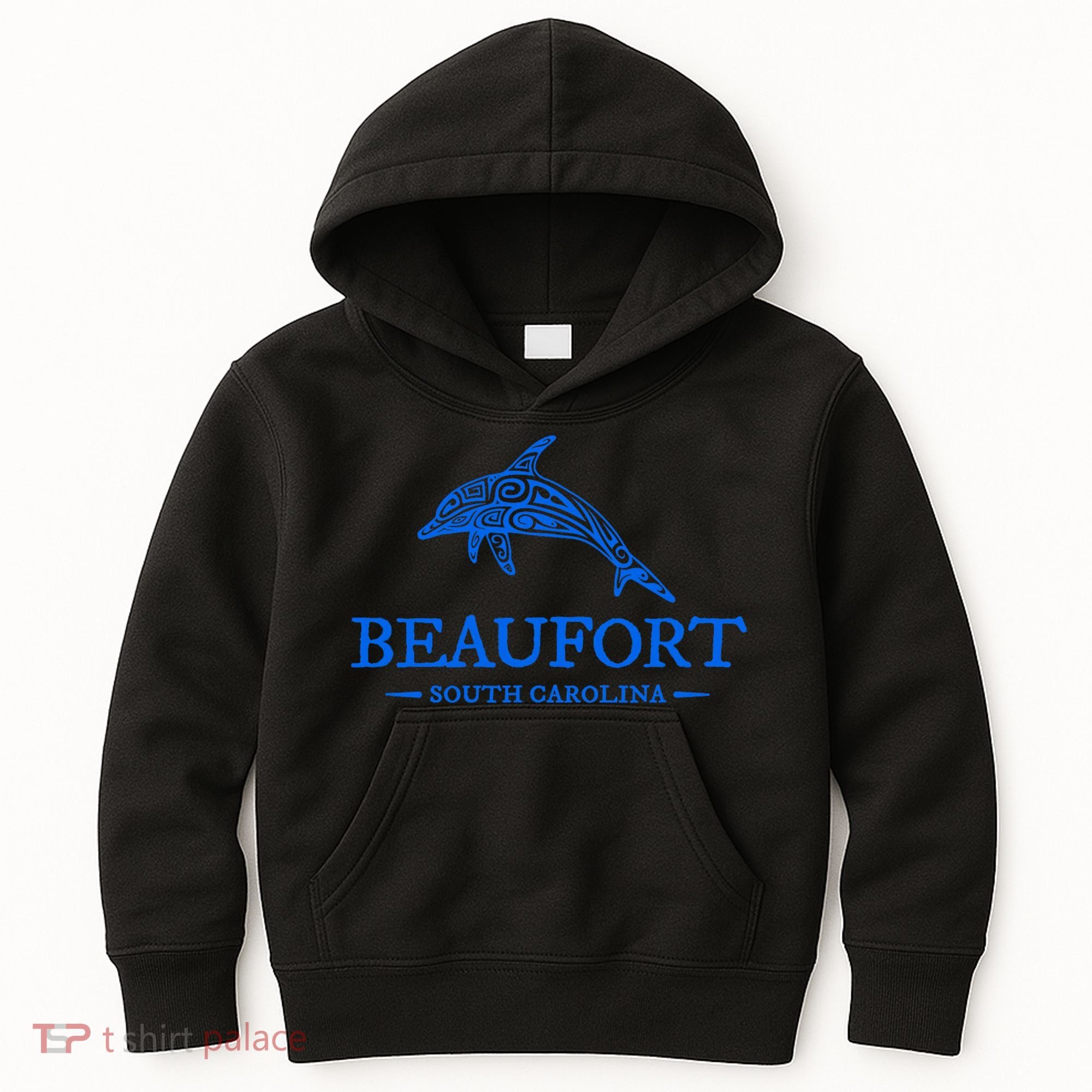 Beaufort South Carolina Dolphin Kids Hoodie