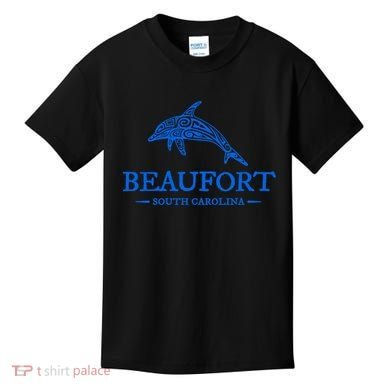 Beaufort South Carolina Dolphin Kids T-Shirt