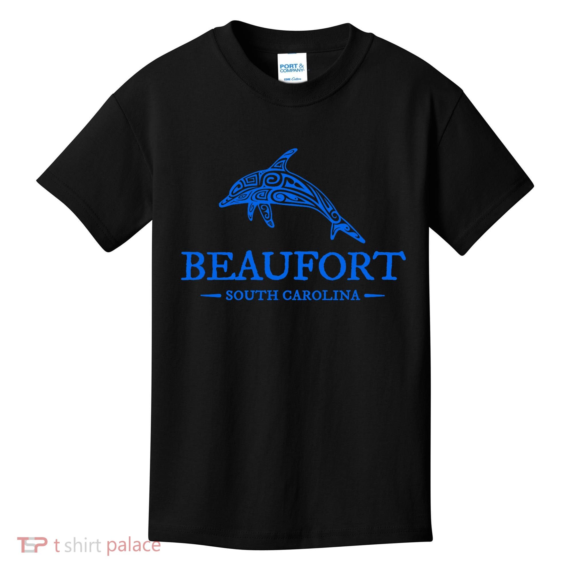 Beaufort South Carolina Dolphin Kids T-Shirt