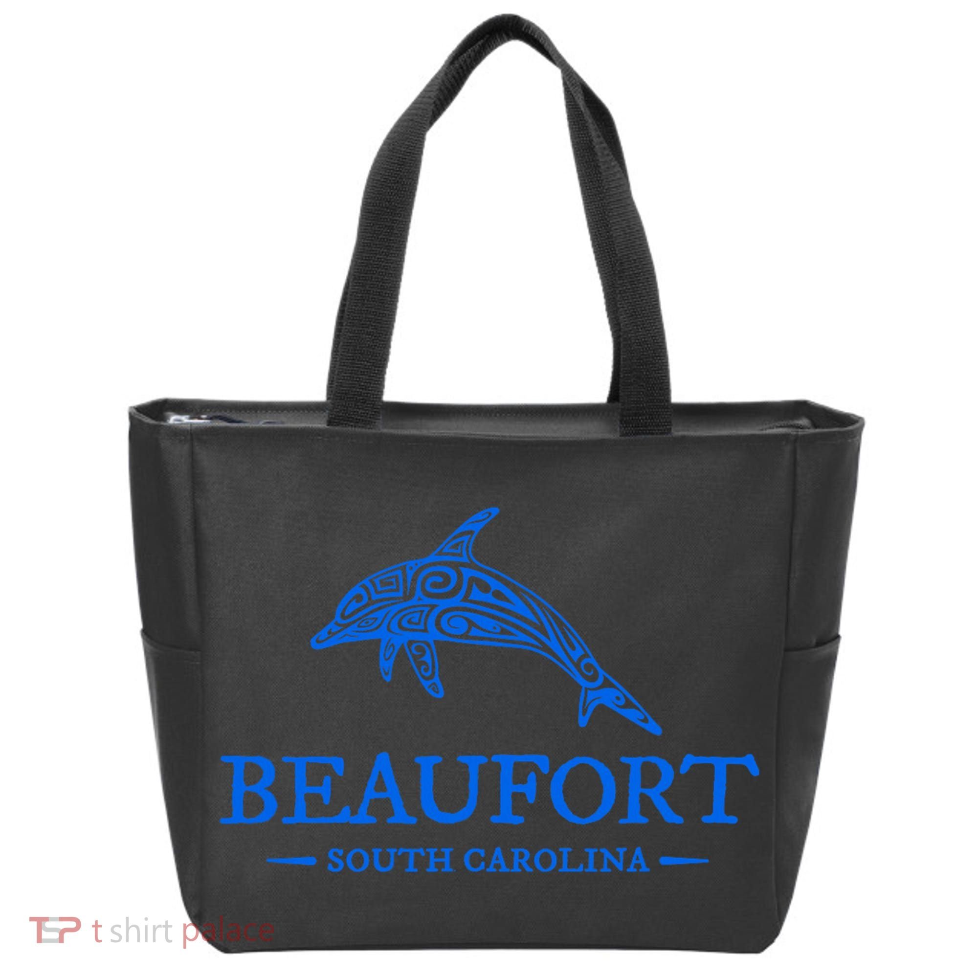 Beaufort South Carolina Dolphin Tote Bag