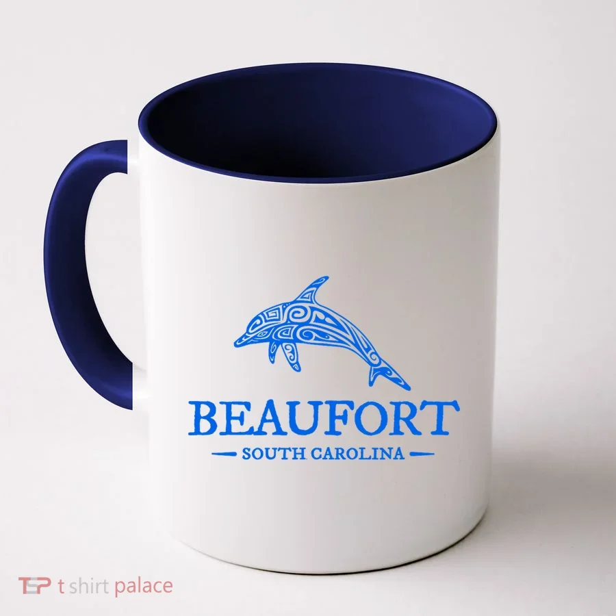 Beaufort South Carolina Dolphin Coffee Mug