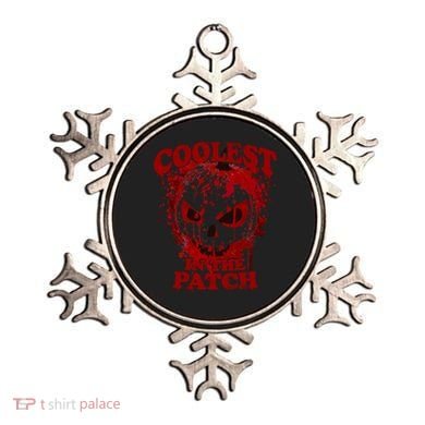 Blood Splatter Coolest Pumpkin In The Patch Bloody Halloween Meaningful Gift Ornament